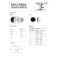 KENWOOD KFCP204 Manual de Servicio