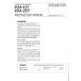 KENWOOD KM107 Manual de Usuario