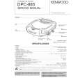 KENWOOD DPC885 Manual de Servicio