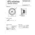 KENWOOD KFCHQW300 Manual de Servicio
