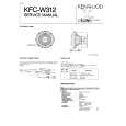 KENWOOD KFCW312 Manual de Servicio