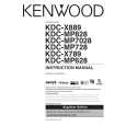 KENWOOD KDCMP828 Manual de Usuario