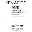 KENWOOD DVR6100K Manual de Usuario
