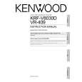 KENWOOD KRFV8030D Manual de Usuario