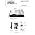 KENWOOD KAC526 Manual de Servicio