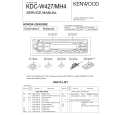 KENWOOD KDCMH4 Manual de Servicio