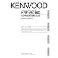 KENWOOD KRFV8010D Manual de Usuario