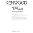 KENWOOD VR806 Manual de Usuario