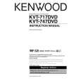 KENWOOD KVT747DVD Manual de Usuario