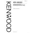 KENWOOD KR-V8020 Manual de Usuario