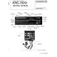 KENWOOD KRC787D Manual de Servicio