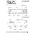 KENWOOD KDCX715 Manual de Servicio