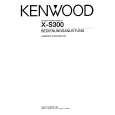 KENWOOD XS300 Manual de Usuario