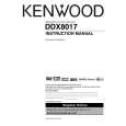 KENWOOD DDX8017 Manual de Usuario