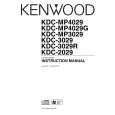 KENWOOD KDC-3029 Manual de Usuario