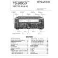 KENWOOD TS2000 Manual de Servicio