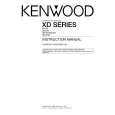 KENWOOD XDA3 Manual de Usuario