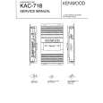 KENWOOD KAC7l8 Manual de Servicio