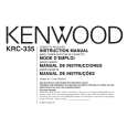 KENWOOD KRC335 Manual de Usuario