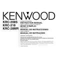 KENWOOD KRC208S Manual de Usuario
