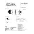 KENWOOD KFC166X Manual de Servicio