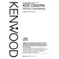 KENWOOD KDCC602FM Manual de Usuario