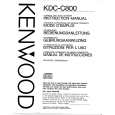 KENWOOD KDCC800 Manual de Usuario