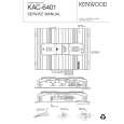KENWOOD KAC6401 Manual de Servicio