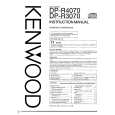 KENWOOD DPR3070 Manual de Usuario