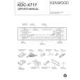 KENWOOD KDCX717 Manual de Servicio