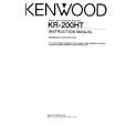 KENWOOD KR200HT Manual de Usuario