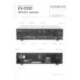 KENWOOD KX-5550 Manual de Servicio