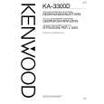 KENWOOD KA-3300D Manual de Usuario