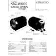 KENWOOD KSCW1000 Manual de Servicio