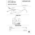 KENWOOD KTCWB100 Manual de Servicio