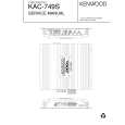 KENWOOD KAC749S Manual de Servicio