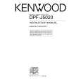 KENWOOD DPFJ5020 Manual de Usuario
