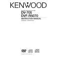 KENWOOD DVFR5070 Manual de Usuario