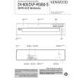 KENWOOD DV605 Manual de Servicio