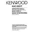KENWOOD KACX501F Manual de Usuario