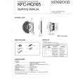 KENWOOD KFCHQ105 Manual de Servicio