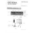 KENWOOD KRC653L Manual de Servicio