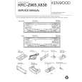 KENWOOD KRCX838 Manual de Servicio