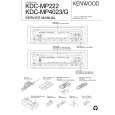 KENWOOD KDCMP4023 Manual de Servicio