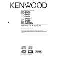 KENWOOD XDDV70 Manual de Usuario