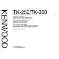 KENWOOD TK350 Manual de Usuario