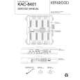 KENWOOD KAC8401 Manual de Servicio