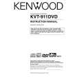 KENWOOD KVT911DVD Manual de Usuario