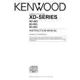 KENWOOD XD853 Manual de Usuario