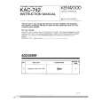 KENWOOD KAC742 Manual de Usuario